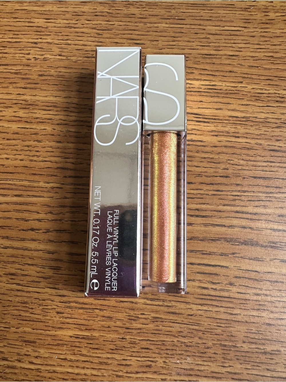 NARS Full Vinyl Lip Lacquer - Iridescent Copper Pink Shimmer